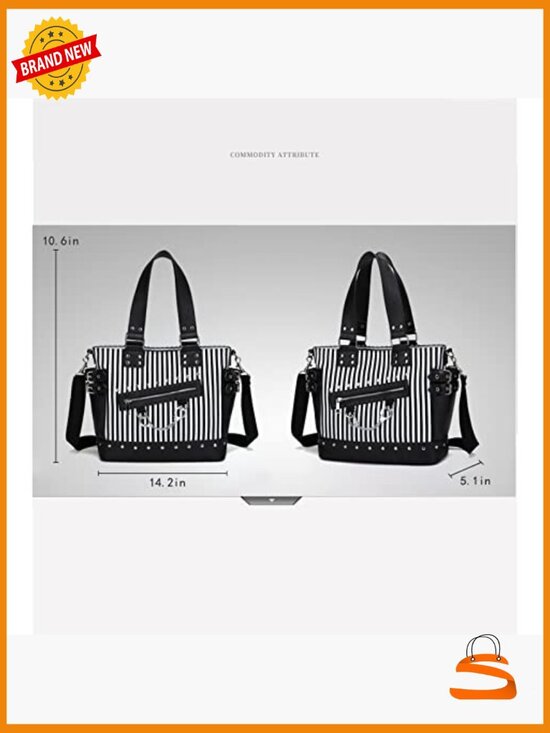 Gothic Canvas Backpack Luminous Skull Crossbody Bag Shoulder Bag